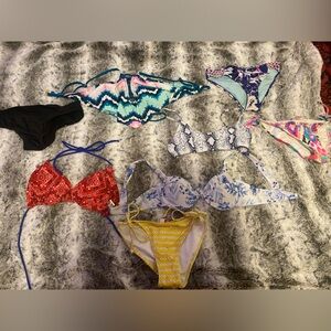 4 tops, 4 Bottom swimwear